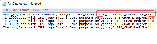 Parse Variables Between Methods - Technical Documentation For IFS Cloud