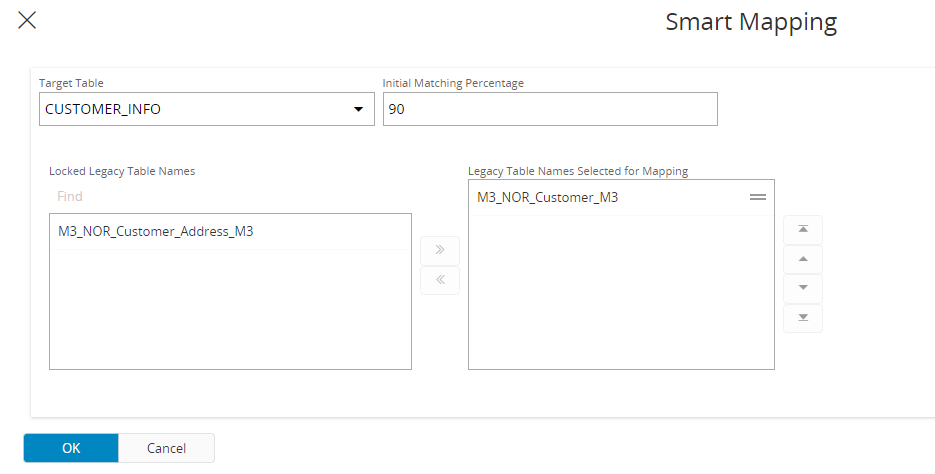 Map Legacy Data Target Table - Technical Documentation For IFS Cloud