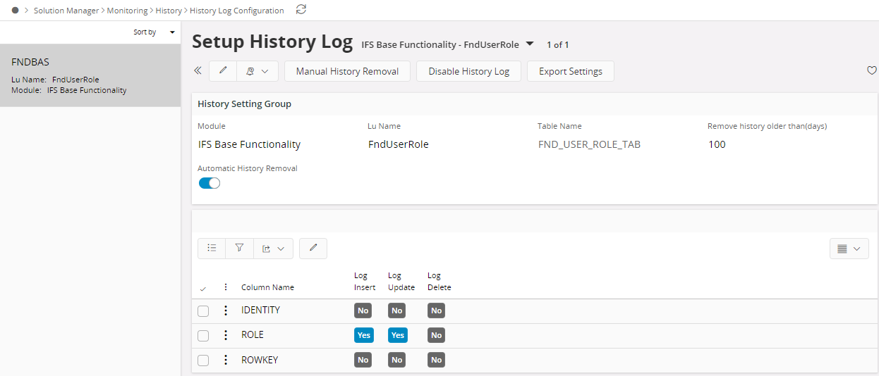 Import Export - Technical Documentation For IFS Cloud