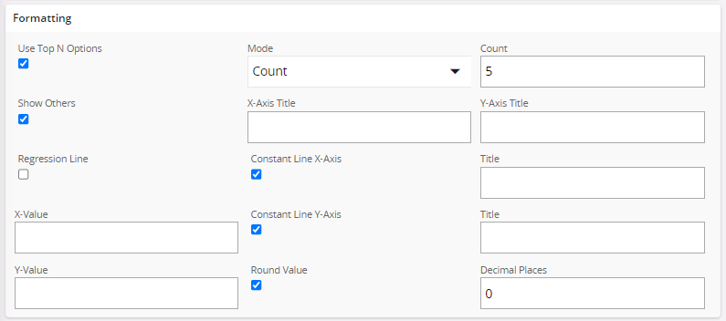 Configuring Line Chart Elements - Technical Documentation For IFS Cloud