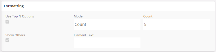 Configuring Pie Chart Elements - Technical Documentation For IFS Cloud