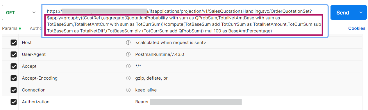 Read Records with Apply Options - Technical Documentation For IFS Cloud