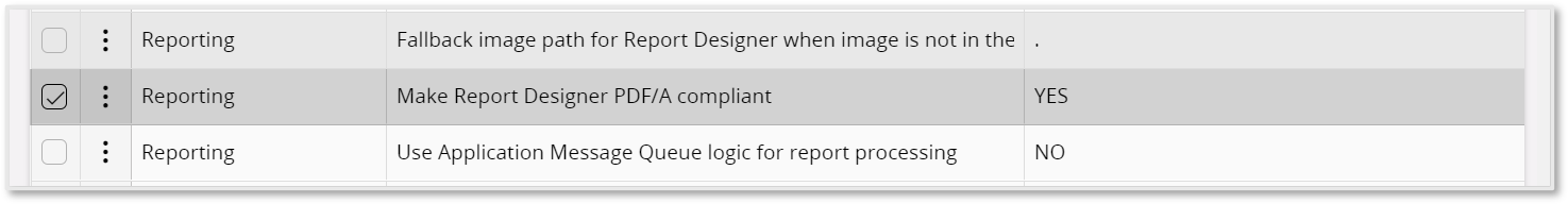 Report Pdf/A Settings - Technical Documentation For IFS Cloud