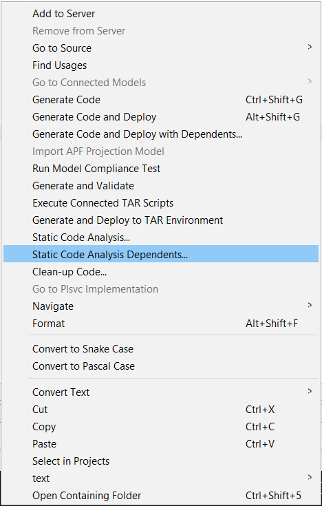 Static Code Analyzer - Technical Documentation For IFS Cloud