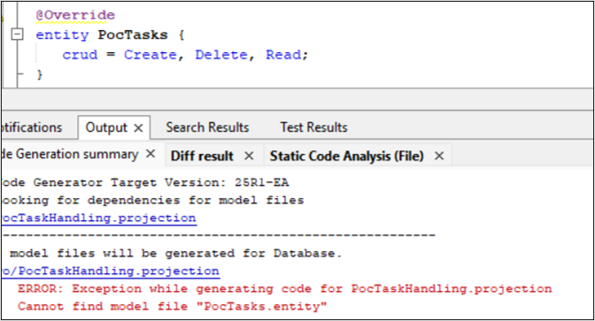 Entity Modeling - Technical Documentation For IFS Cloud
