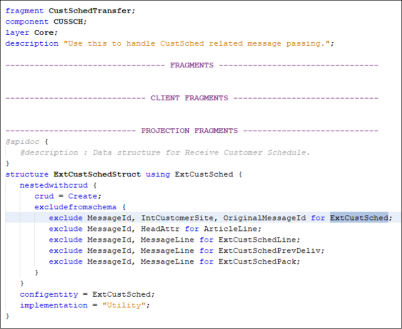 Config Entity for Structures Syntaxes and Code Generation Support ...