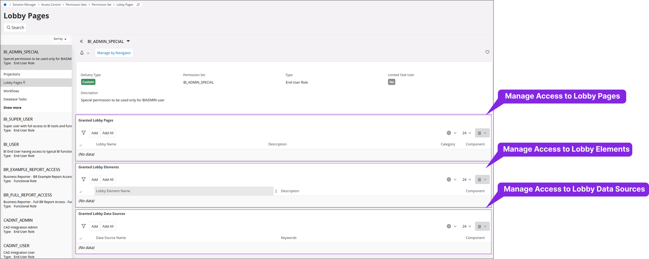 Lobby Pages - Technical Documentation For IFS Cloud