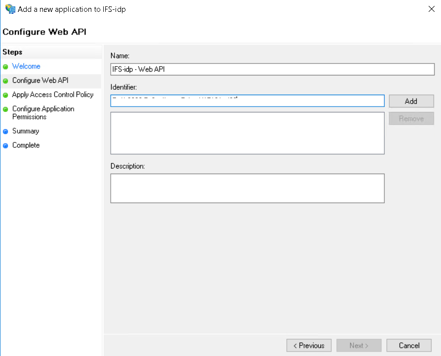 Configuring Windows ADFS - Technical Documentation For IFS Cloud