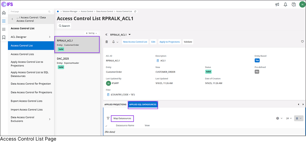 accesscontrollist