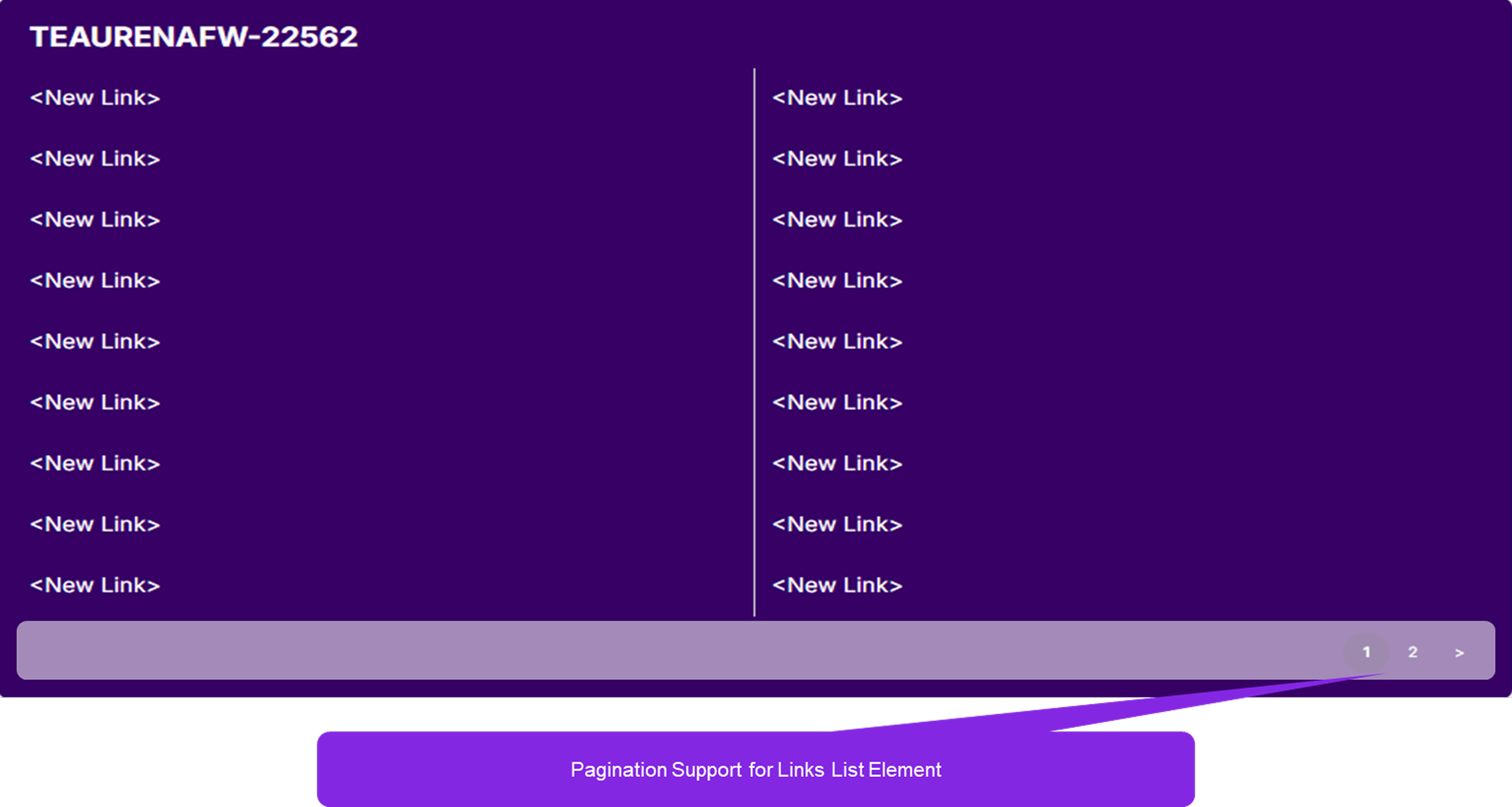 pagination
