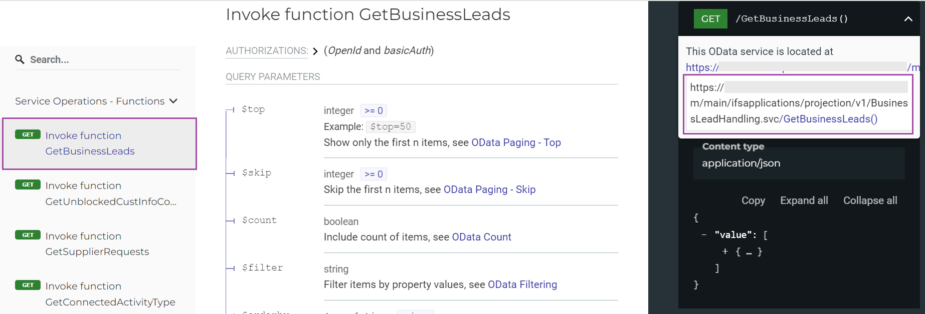 Unbound Function - Technical Documentation For IFS Cloud