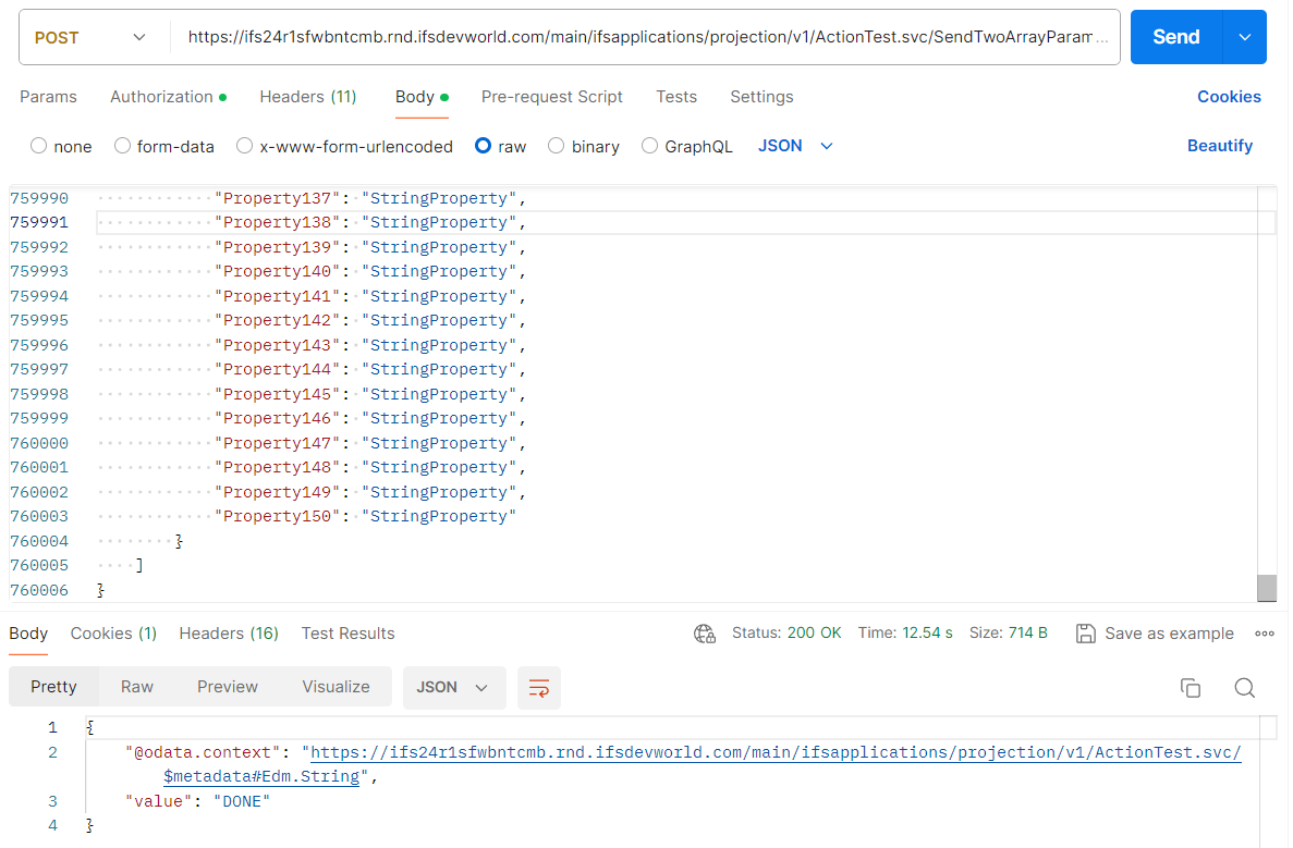 Recommendations for REST API Requests - Technical Documentation For IFS ...