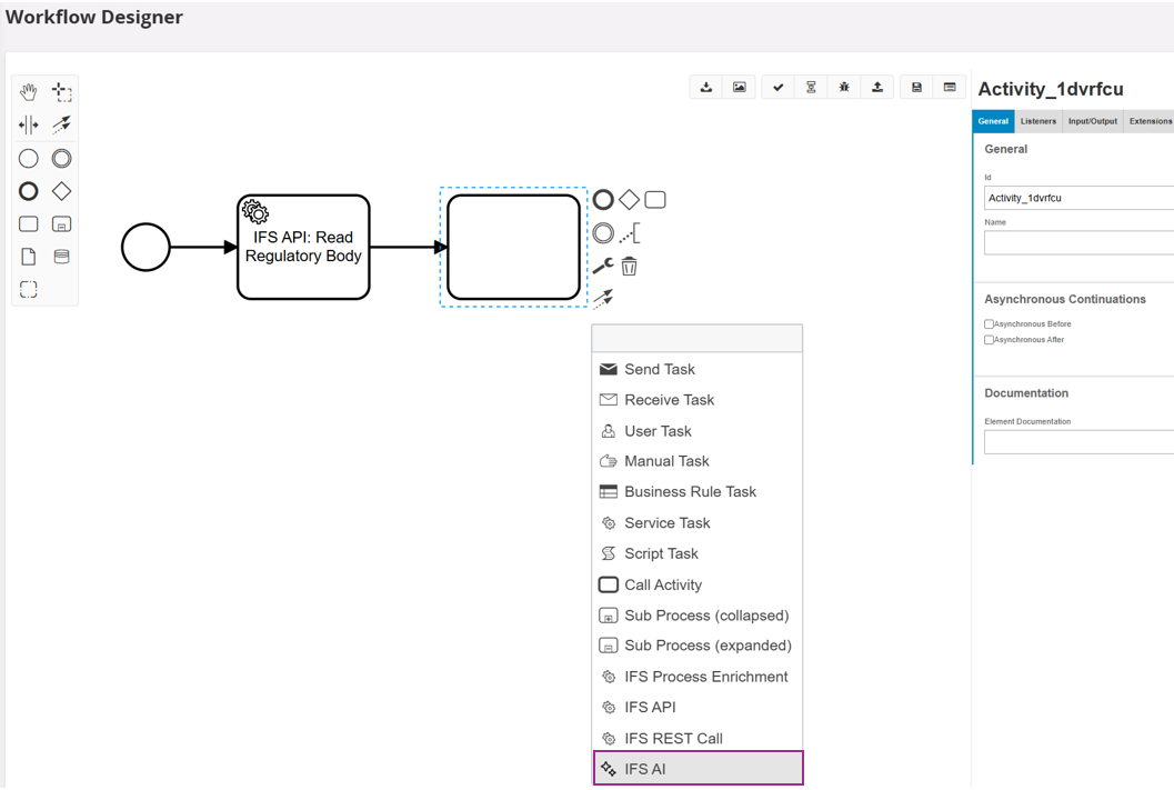 Ifs Applications Tutorial IFS AI - Technical Documentation For IFS Cloud