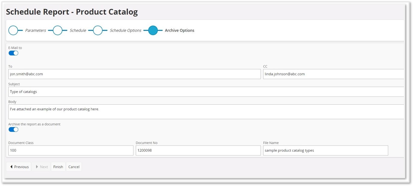 Scheduled Quick Reports - Technical Documentation For IFS Cloud
