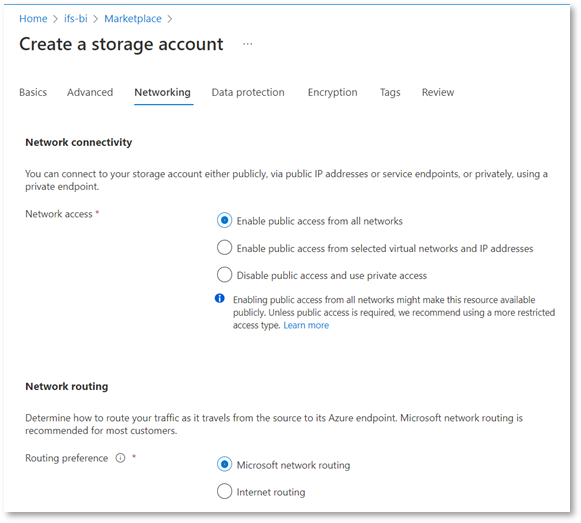 BI Infrastructure setup in Azure for Self Hosted BI (Scenario 2 ...