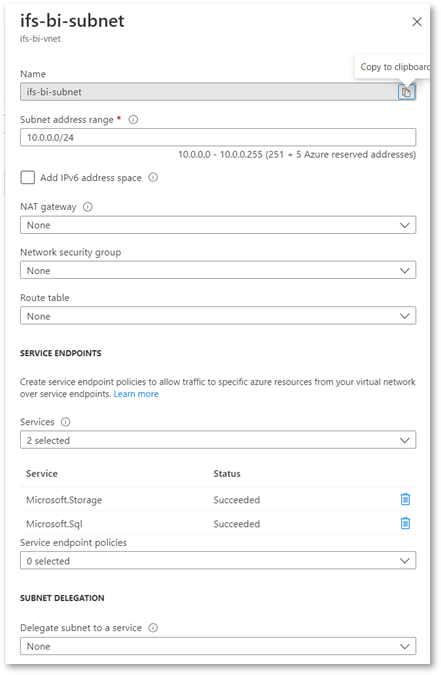 BI Infrastructure setup in Azure for Self Hosted BI (Scenario 2 ...