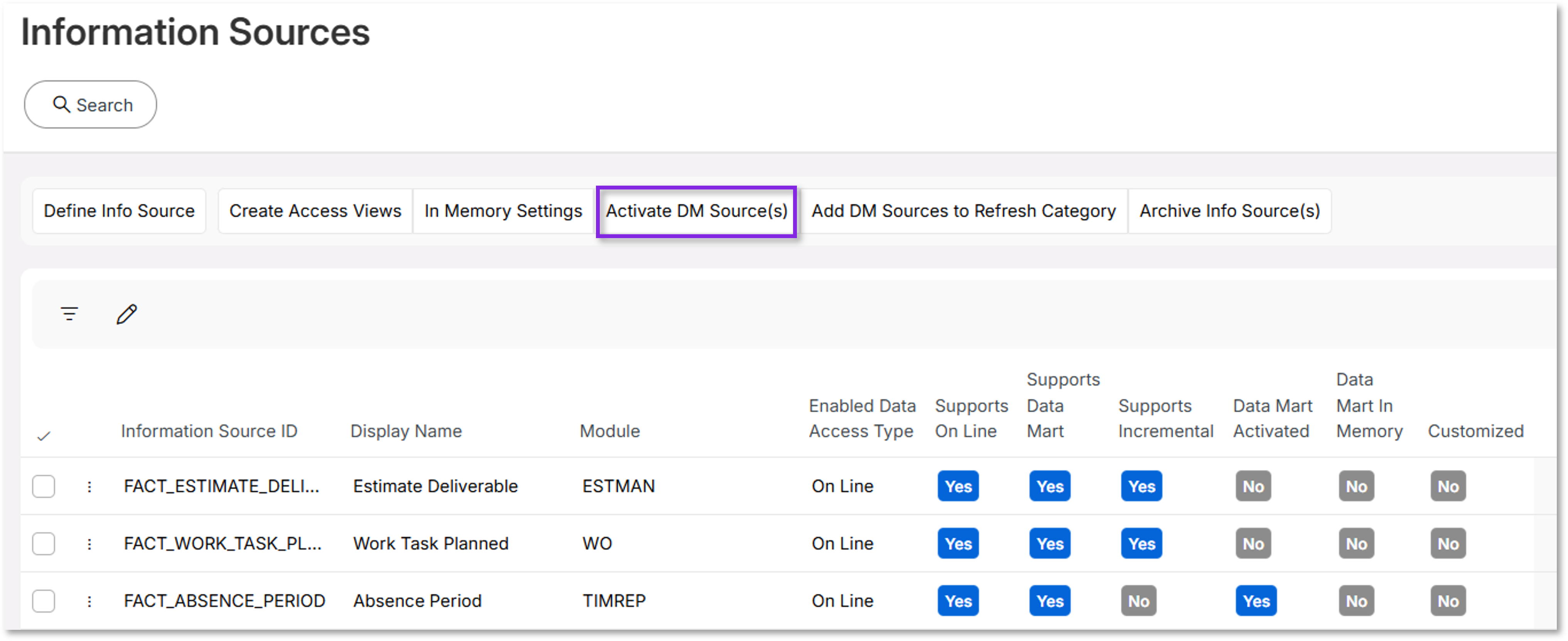 Analysis Models - Tabular : Configure Materialized View Specific Data ...