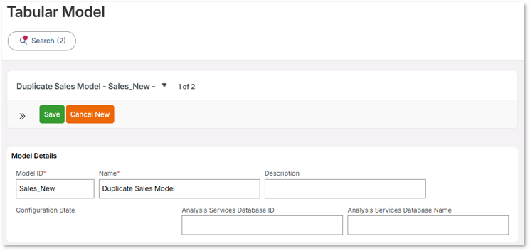 Analysis Models- Tabular : Copy Tabular Model - Technical Documentation ...
