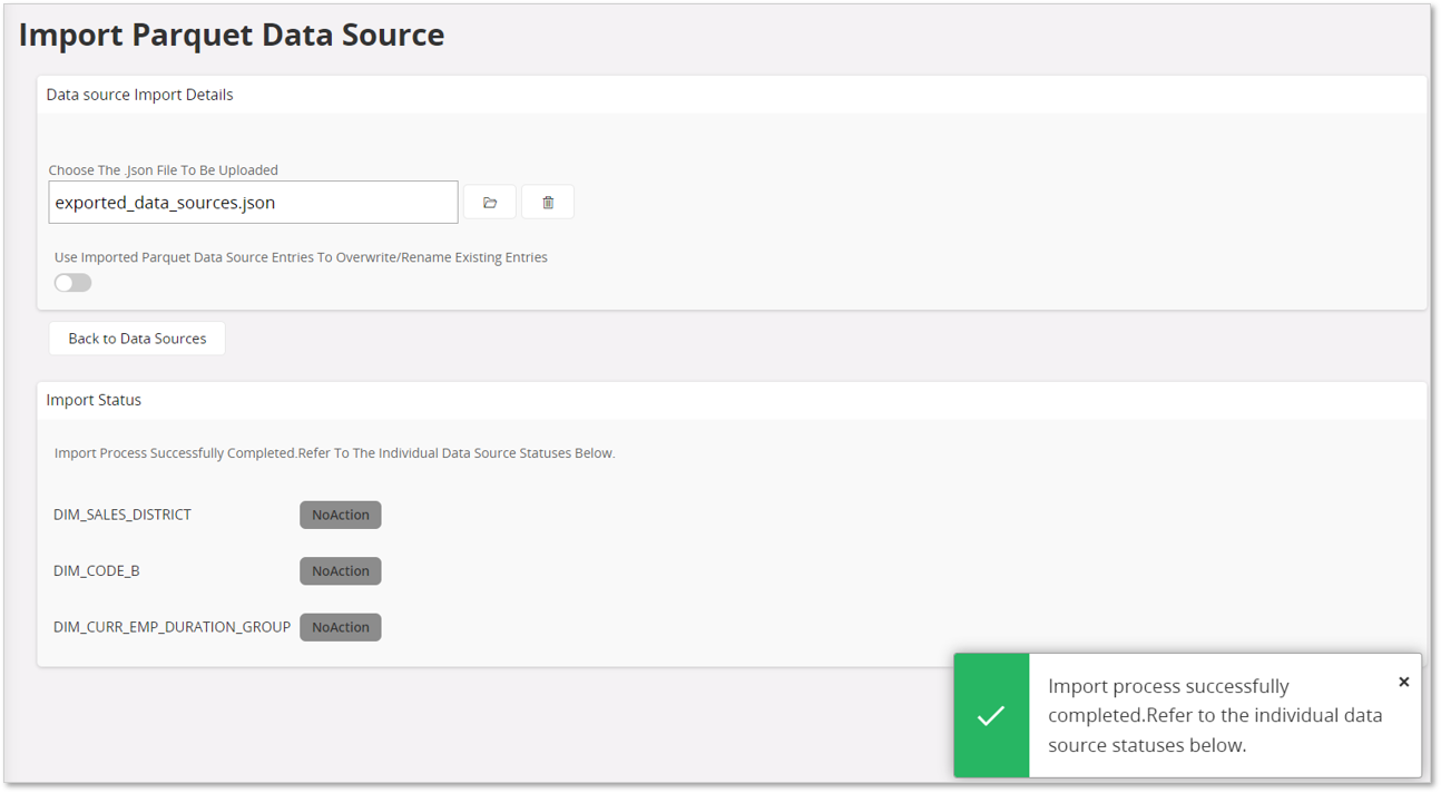 Import Export Analysis Models and Data Sources - Technical ...