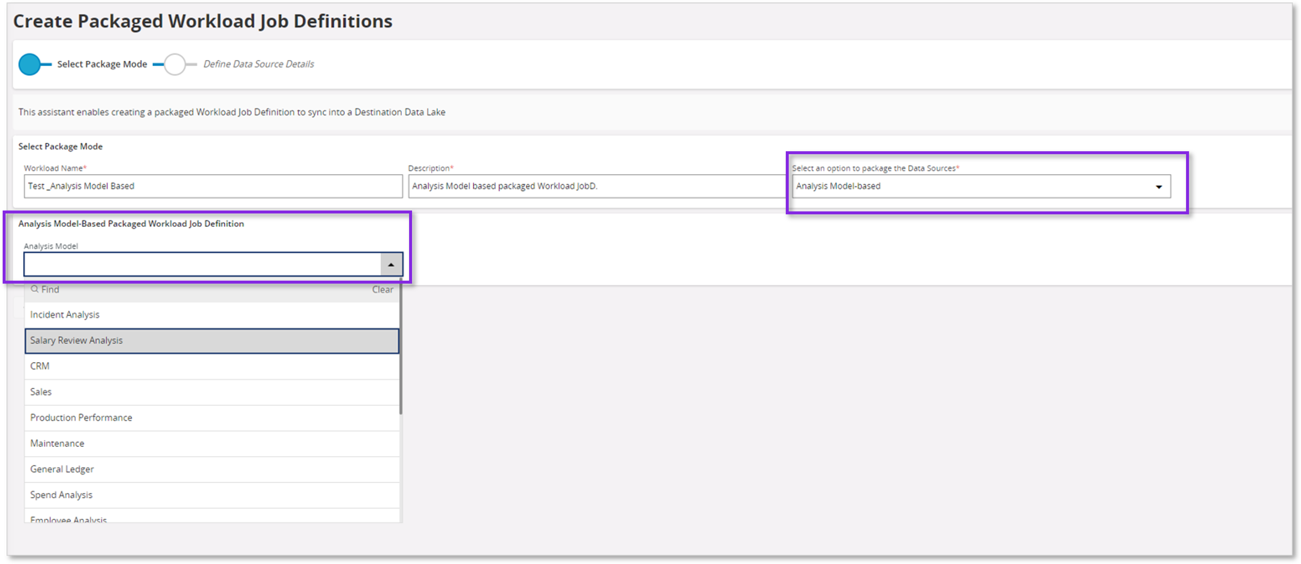 Create Packaged Workload Job Definitions - Technical Documentation For ...