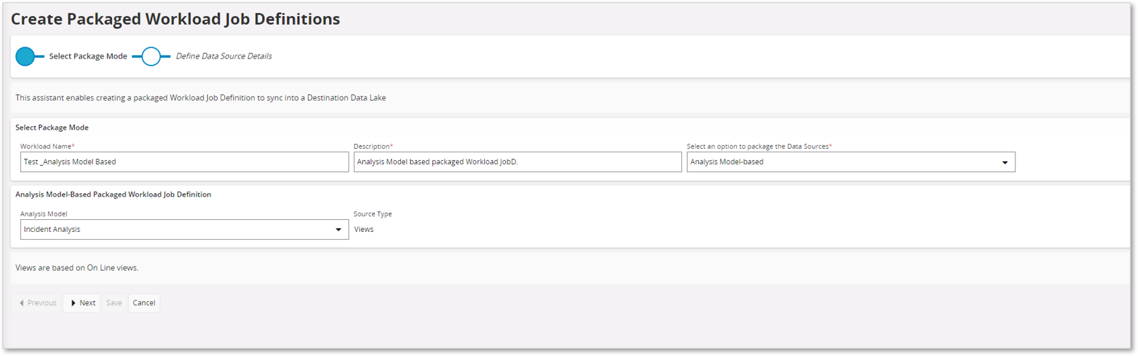 Packaged Workload Job Definitions - Technical Documentation For IFS Cloud