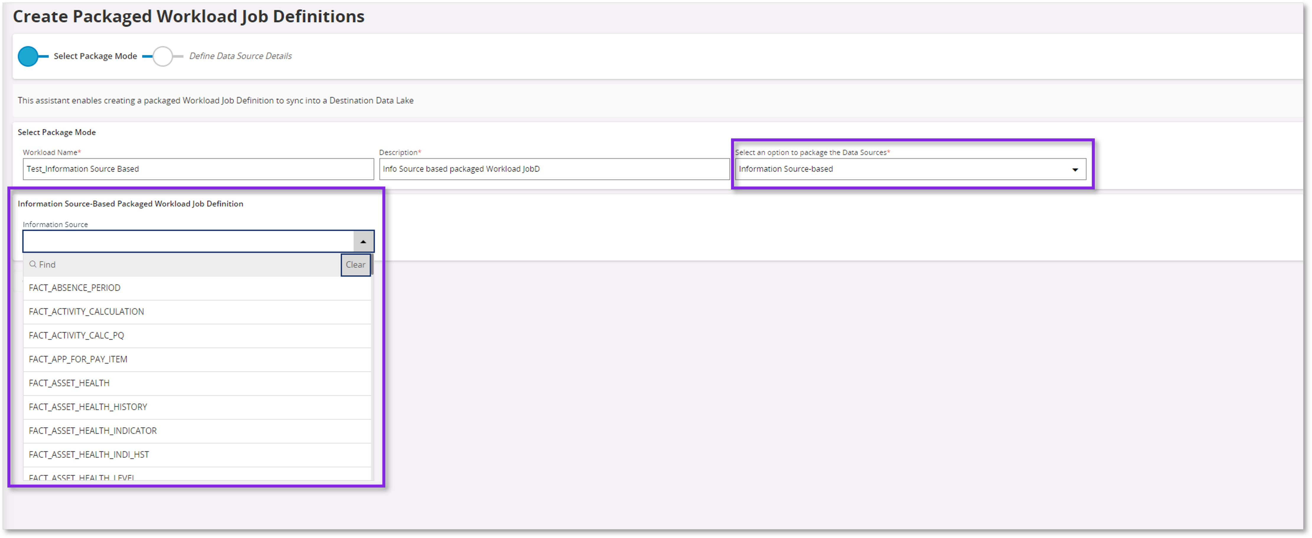 Packaged Workload Job Definitions - Technical Documentation For IFS Cloud