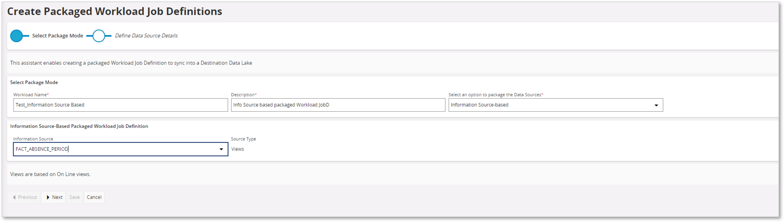 Packaged Workload Job Definitions - Technical Documentation For IFS Cloud