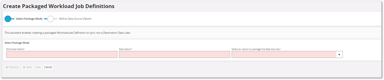 Create Packaged Workload Job Definitions - Technical Documentation For ...