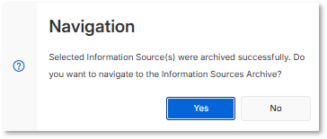 Archive Information Source Metadata - Technical Documentation For IFS Cloud
