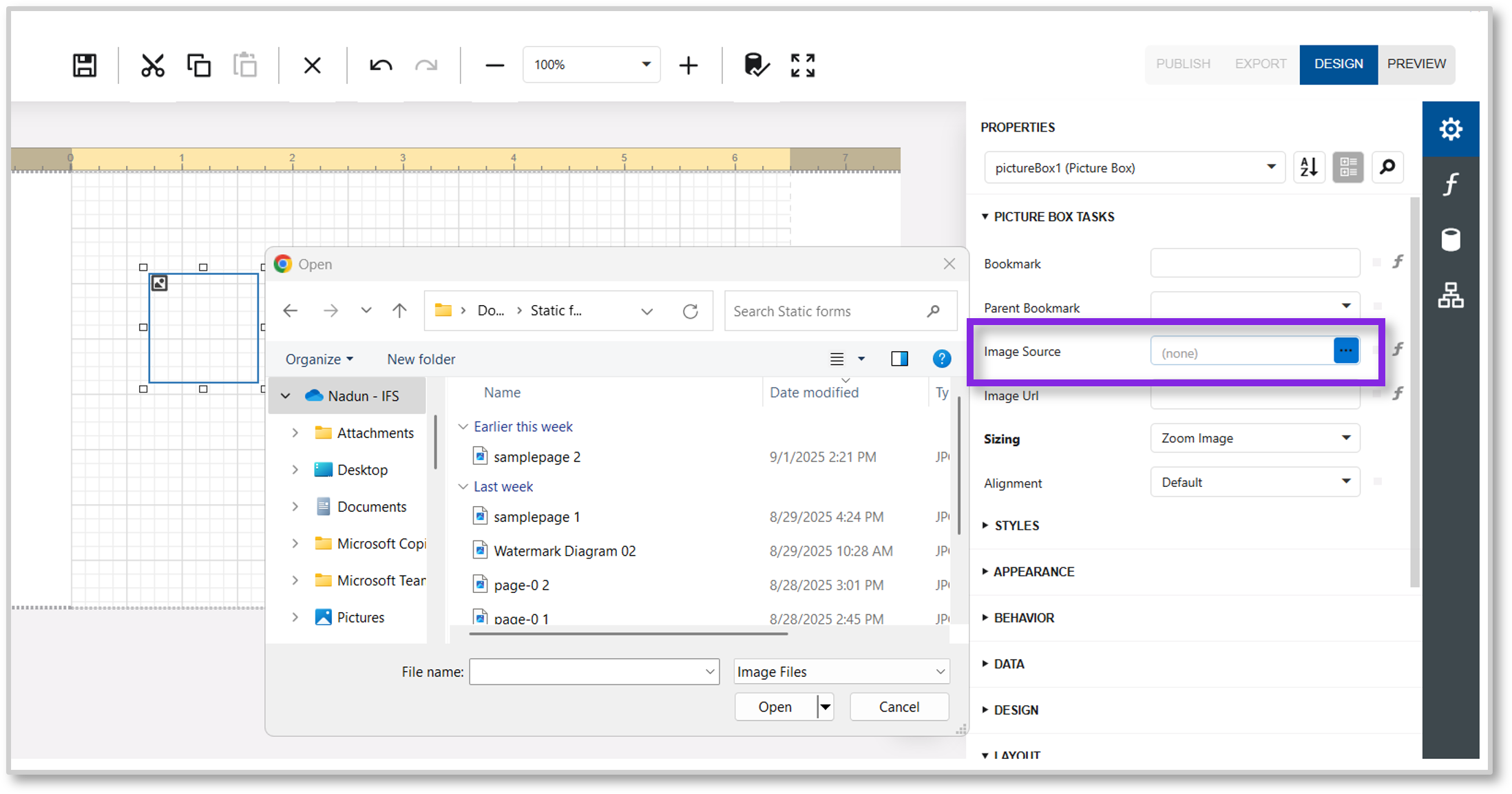 Static Forms - Technical Documentation For IFS Cloud