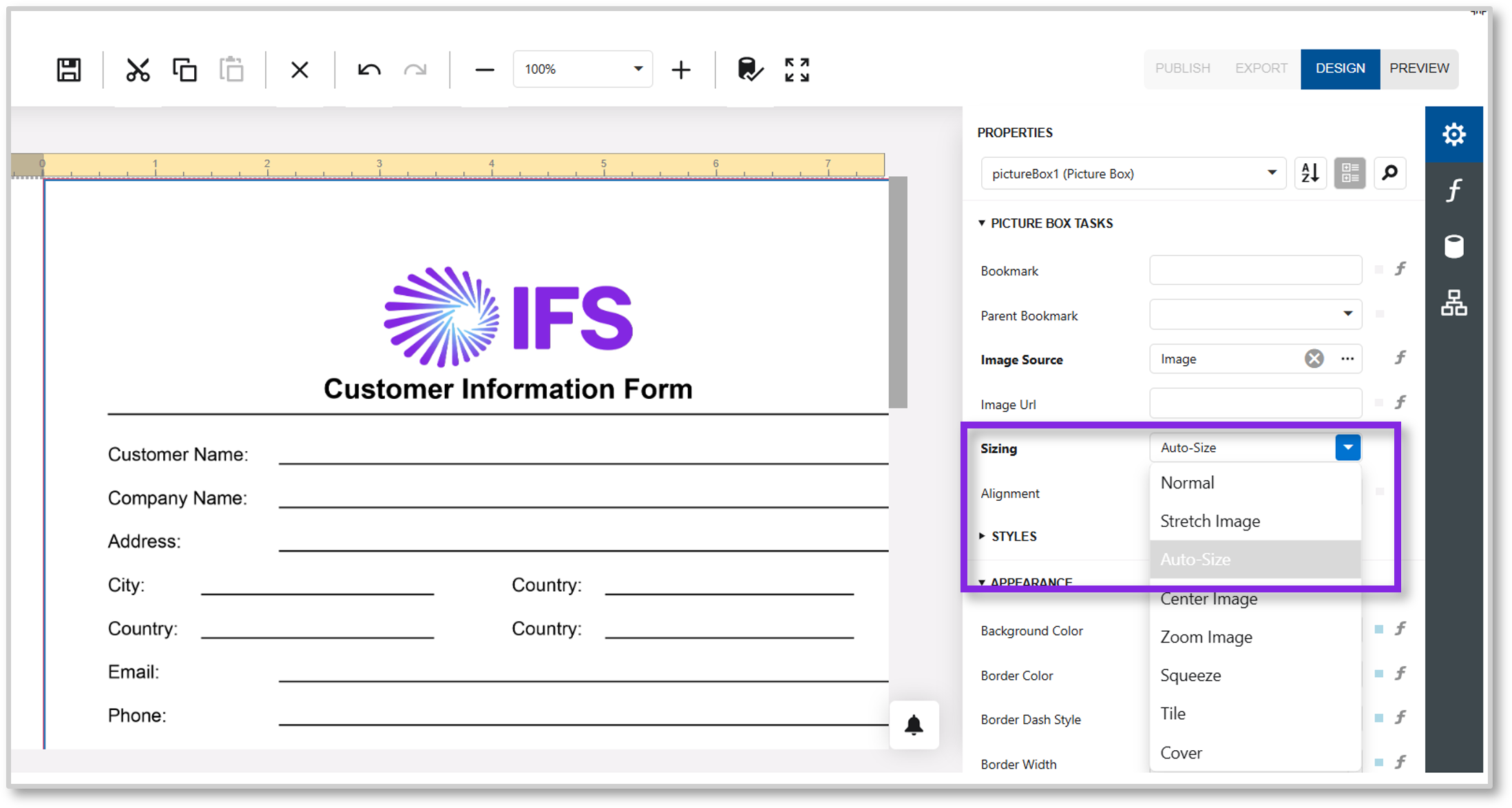Static Forms - Technical Documentation For IFS Cloud