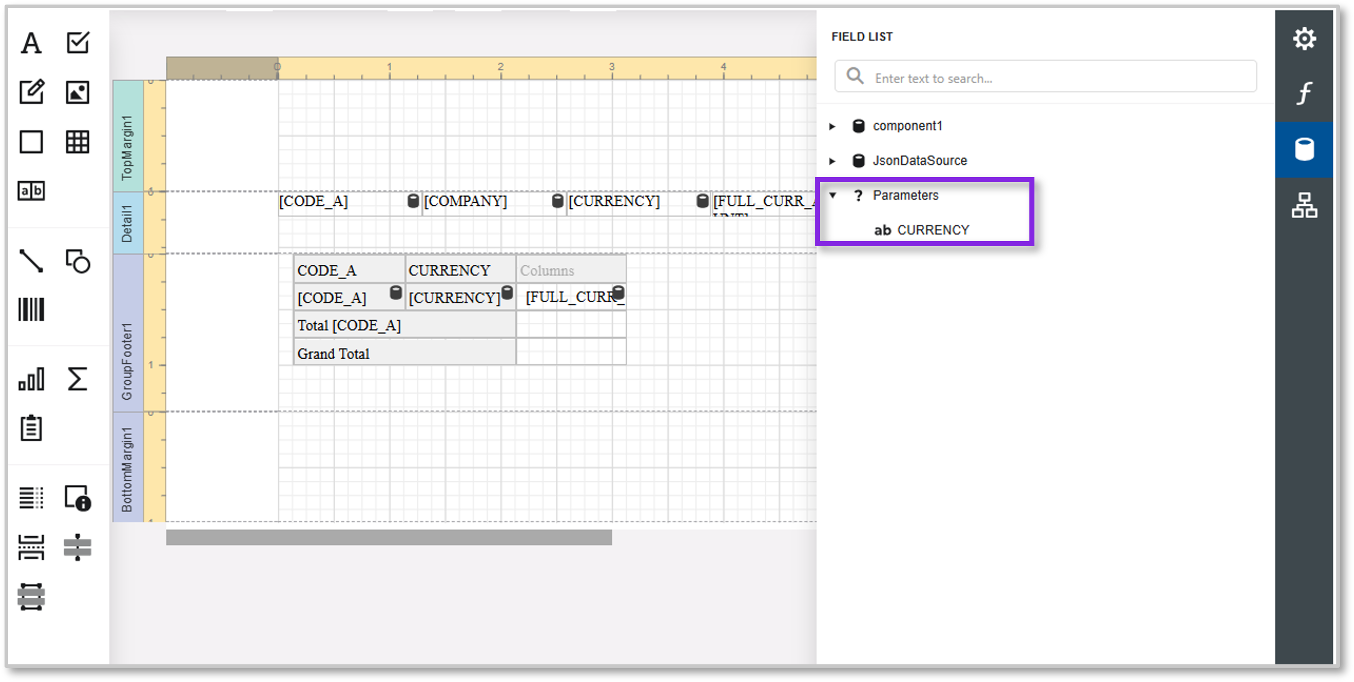 Cross Tabs - Technical Documentation For IFS Cloud