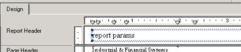 Adding Report Parameters - Technical Documentation For IFS Cloud