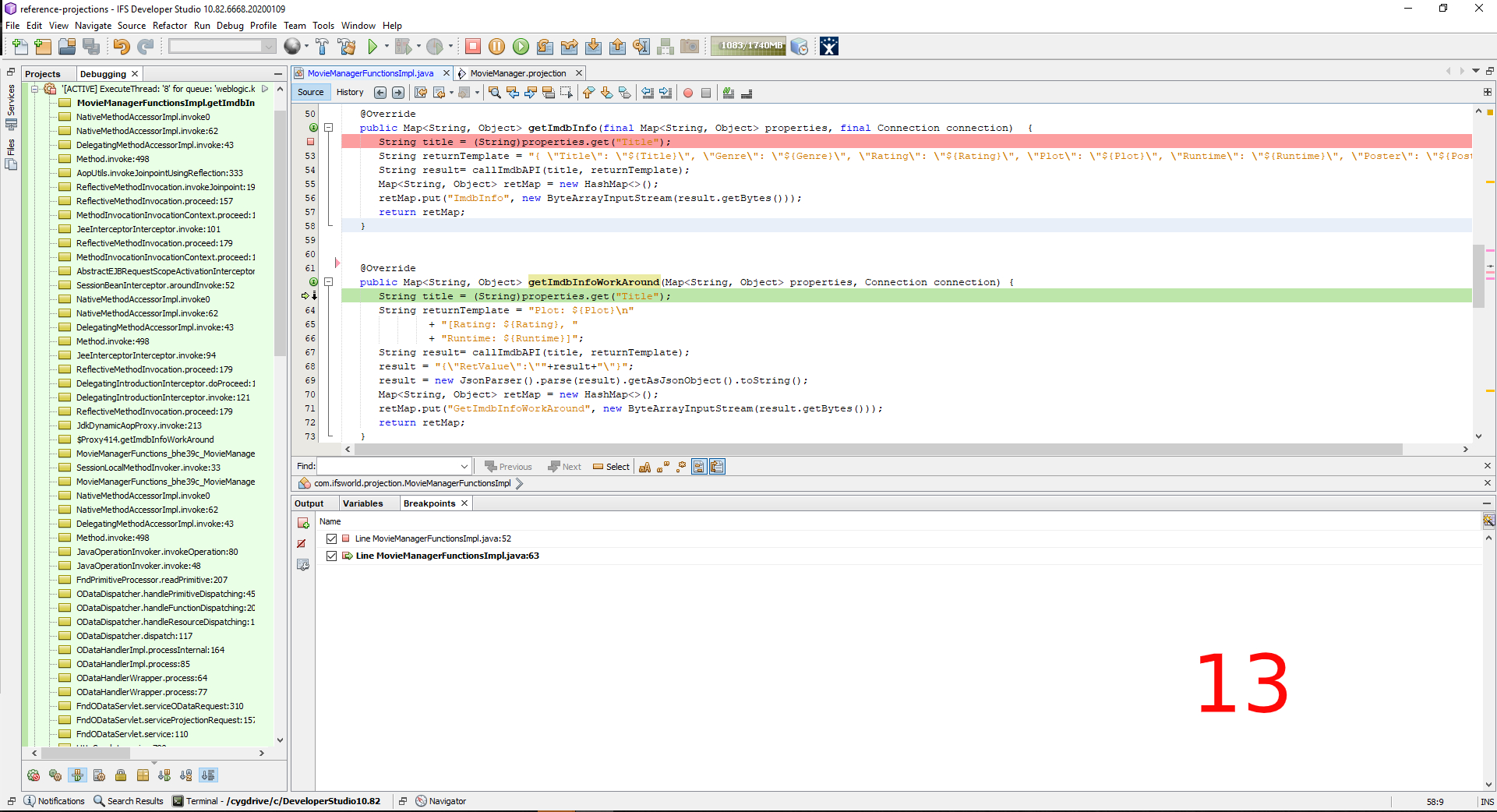 Developing projection java implementation using Docker - Technical ...