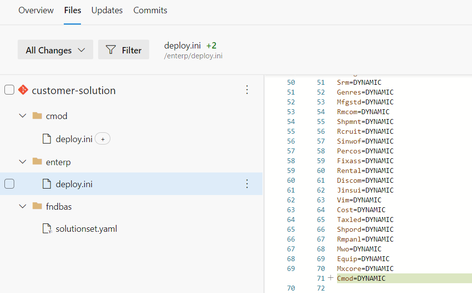 Working with Solution Sets - Technical Documentation For IFS Cloud