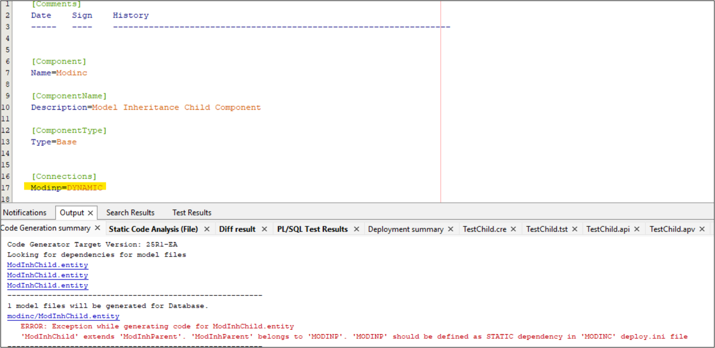 Static Entity Entity Modeling - Technical Documentation For IFS Cloud