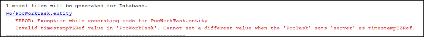 Entity Modeling - Technical Documentation For IFS Cloud