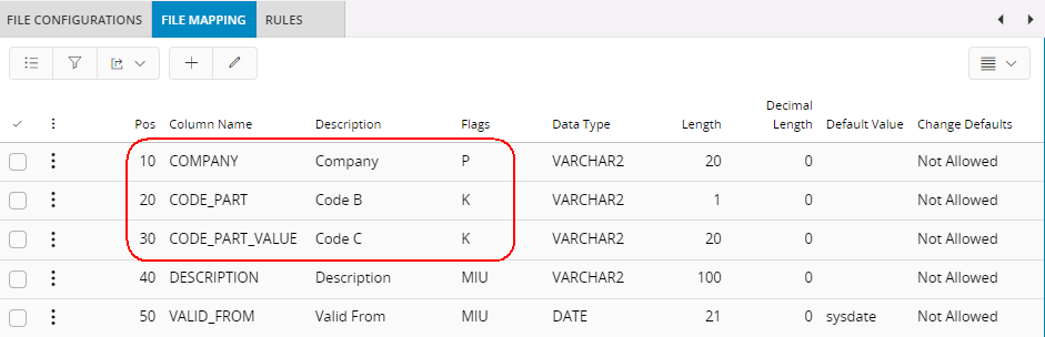 Create Table from File - Technical Documentation For IFS Cloud