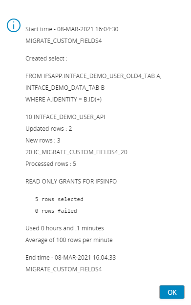 Migrate data into Custom Fields - Technical Documentation For IFS Cloud