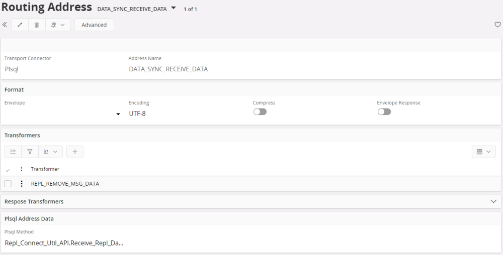 Data Sync Routing Configurations - Technical Documentation For IFS Cloud