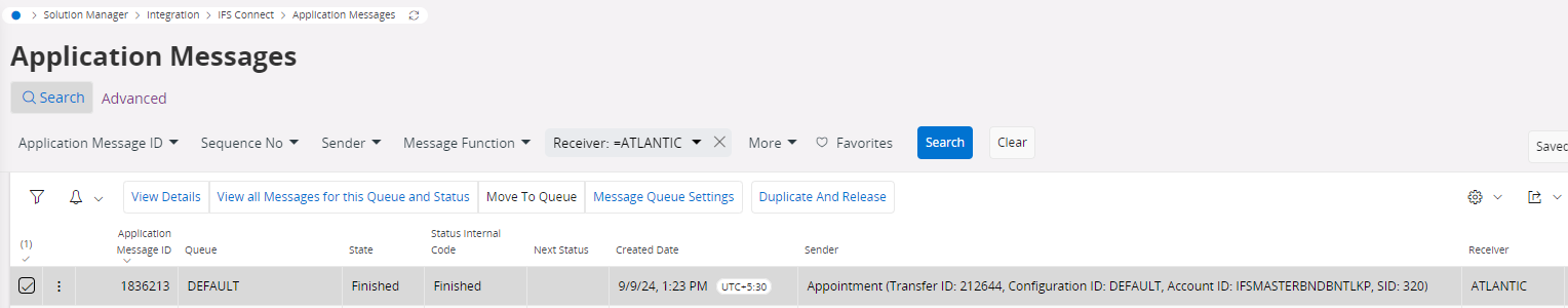 Service Scheduling Integration - Technical Documentation For IFS Cloud
