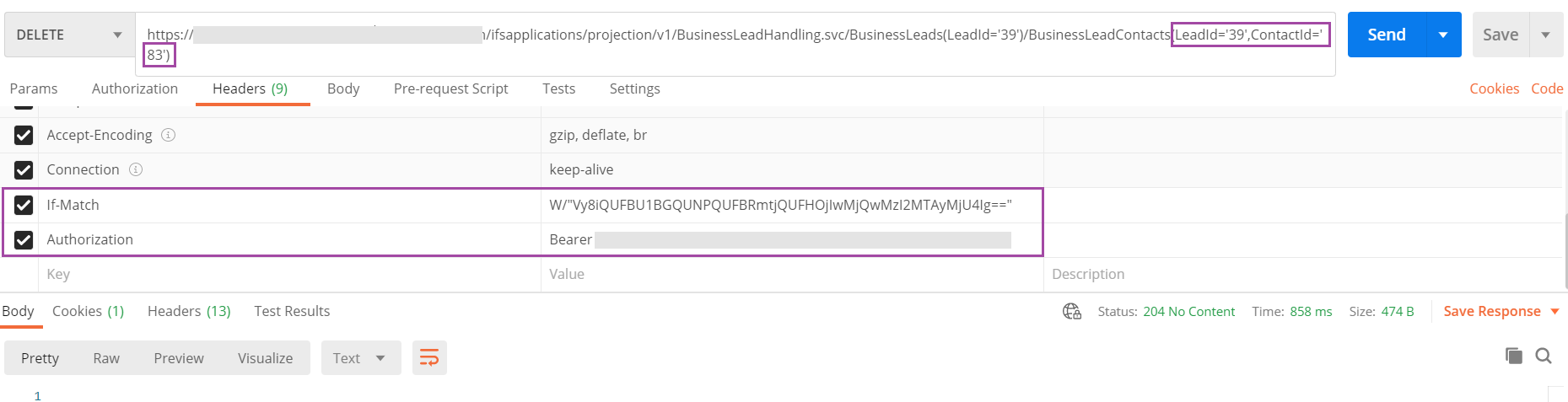 Delete a Record in an Array - Technical Documentation For IFS Cloud