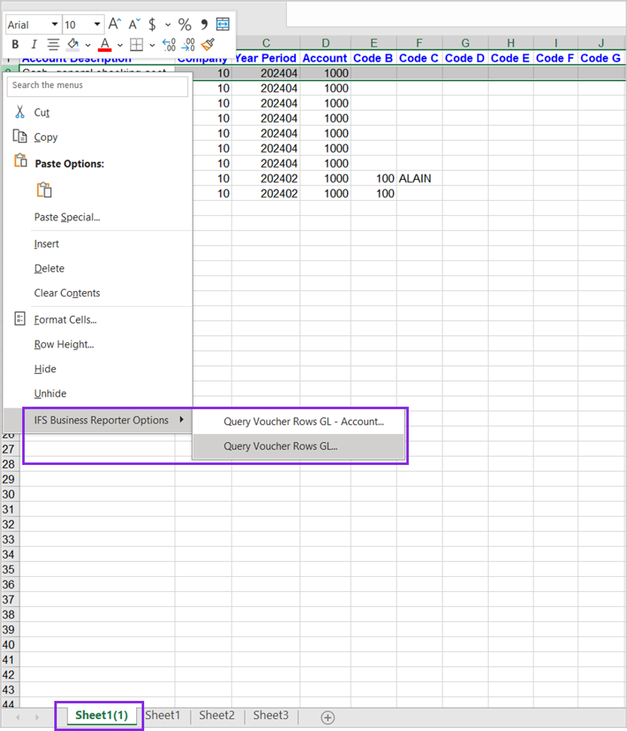 View and Analyse Report - Technical Documentation For IFS Cloud