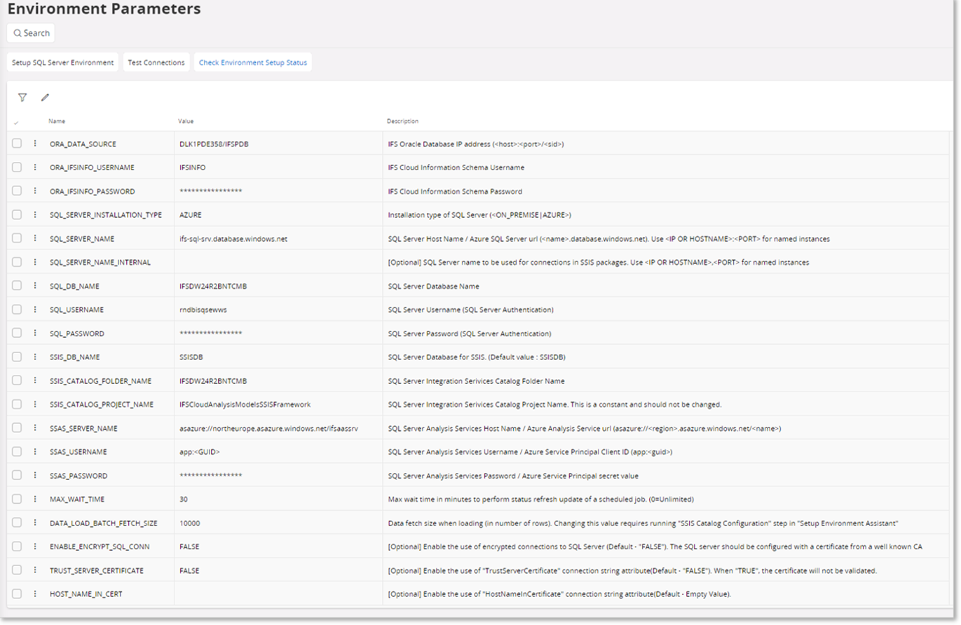 Analysis Models - Tabular : Environment Setup - Technical Documentation ...
