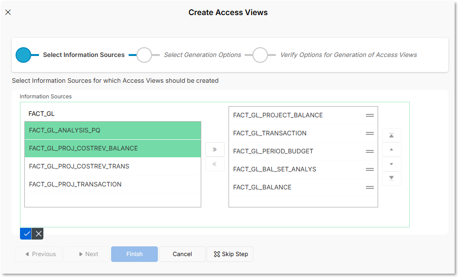 Analysis Models - Tabular : Access Views - Technical Documentation For ...