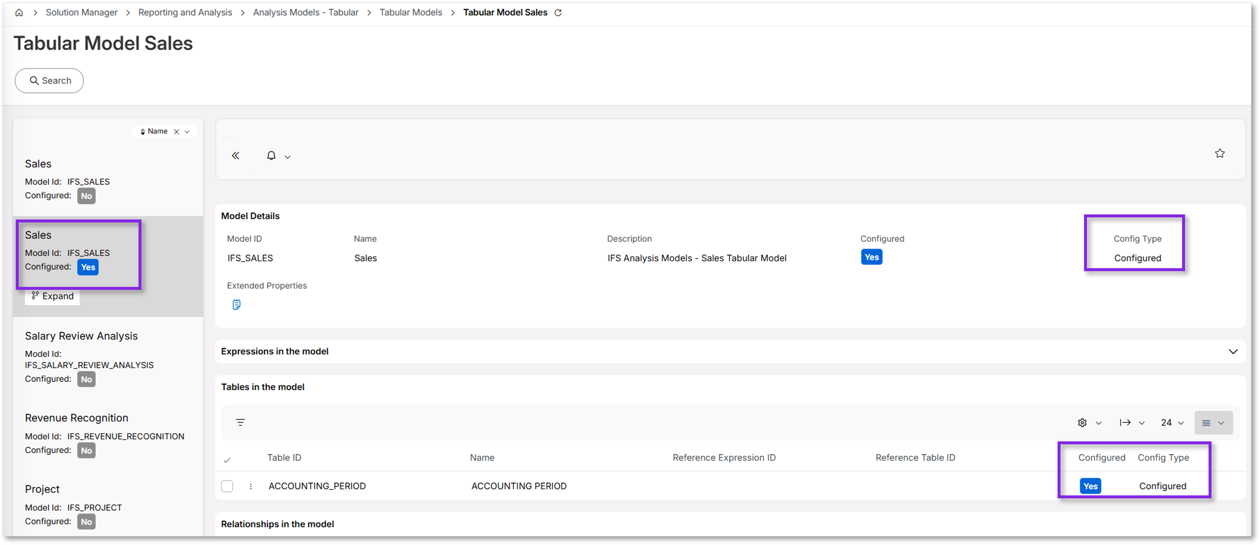Testing Tabular Models Analysis Models - Tabular : Admin & Config - Tabular Model Explore ...