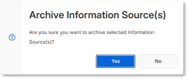 Archive Information Source Metadata - Technical Documentation For IFS Cloud