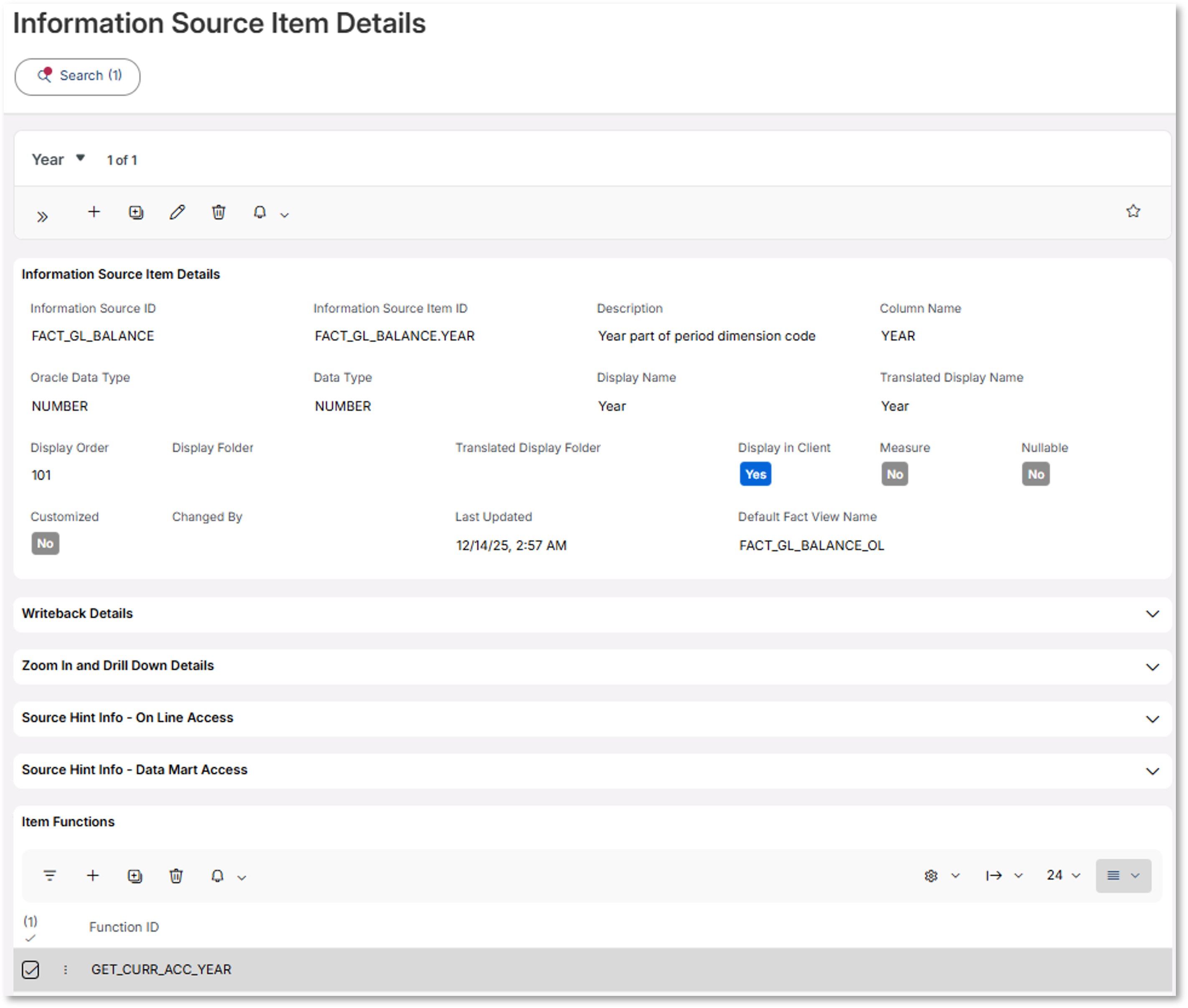 Configure Information Sources - Facts - Technical Documentation For IFS ...