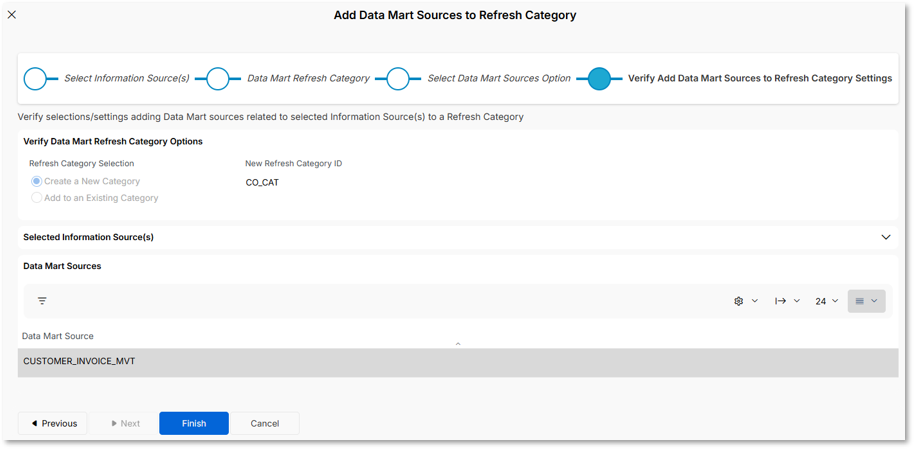 Data Mart Refresh Recommendations - Technical Documentation For IFS Cloud