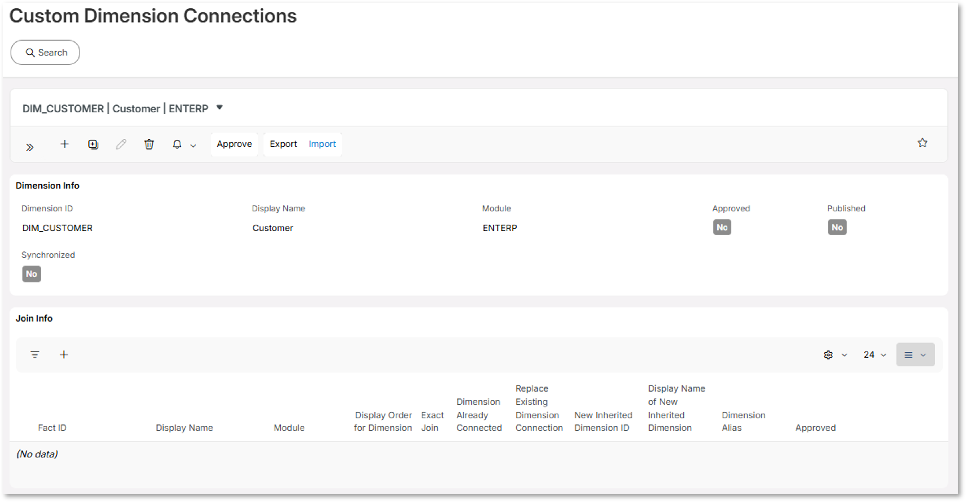 Examples - Custom Dimension Connections - Technical Documentation For ...